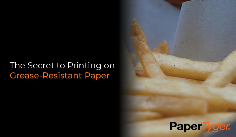 Custom Printed Waxed Paper, Grease Resistant Paper & Retail Tissue Paper